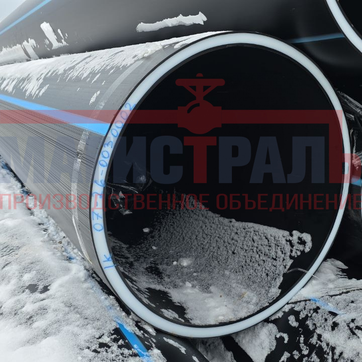 Московская область, г. Раменское, поставка труб ПЭ100 SDR26 - 1000 и ПЭ100 SDR26 - 800 