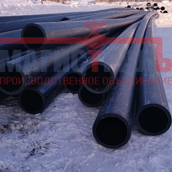 Московская область, д Лупаново, поставка Труб питьевых ПЭ100 SDR 11 d160 х 14,6 мм ГОСТ 18599-2001 