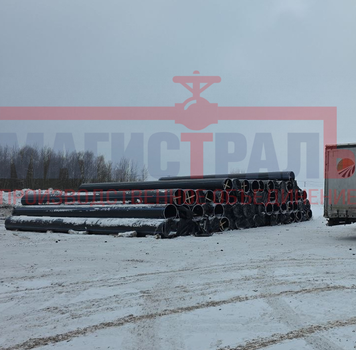 Московская область, г. Раменское, поставка труб ПЭ100 SDR26 - 1000 и ПЭ100 SDR26 - 800 