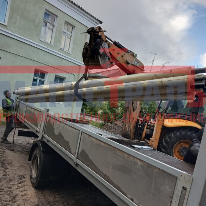 Доставка МО. г.Орехово-Зуево, поставка трубы в ППМИ, шаровые стальные краны, , скользящие опоры, фитинги 