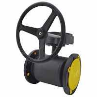 Кран шаровой сталь JIP/G-FF Ду 250 Ру25 фл с редуктором Danfoss 065N0361G фото