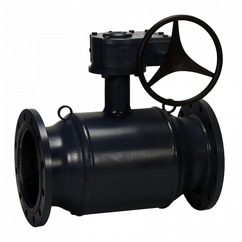 Кран шаровой сталь JIP Premium FF Ду 250 Ру16 фл с редуктором Danfoss 065N0261G фото