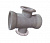Крест ВЧШГ КРФ раструб-фланец литой d125х100 фото