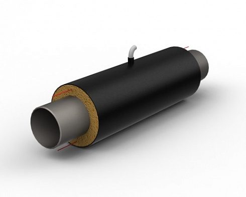 Элемент трубопровода с кабелем вывода ст. 45-1-ППУ-ПЭ фото