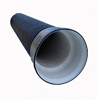 Труба FD гофрированная с раструбом ПЭ SN8 - SN9 695/600 фото